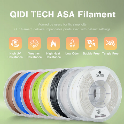 起迪科技多色ASA 3D打印线轴