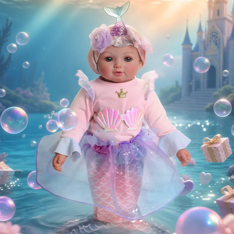 Babeside Smiling Reborn Baby Winter&nbsp;17" Newborn Healing of the Heart