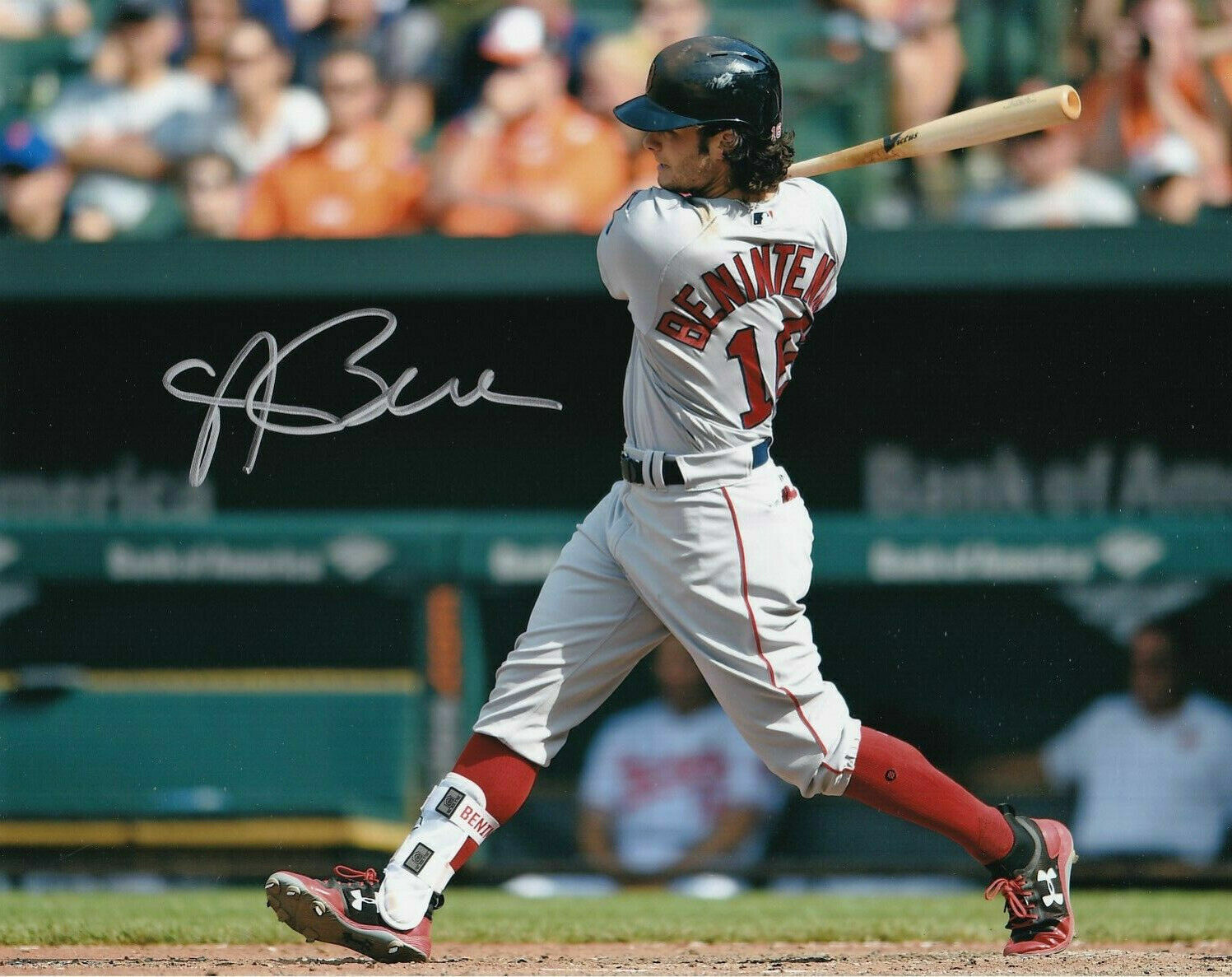 Andrew Benintendi Autographed Signed 8x10 Photo Poster painting ( Red Sox ) REPRINT