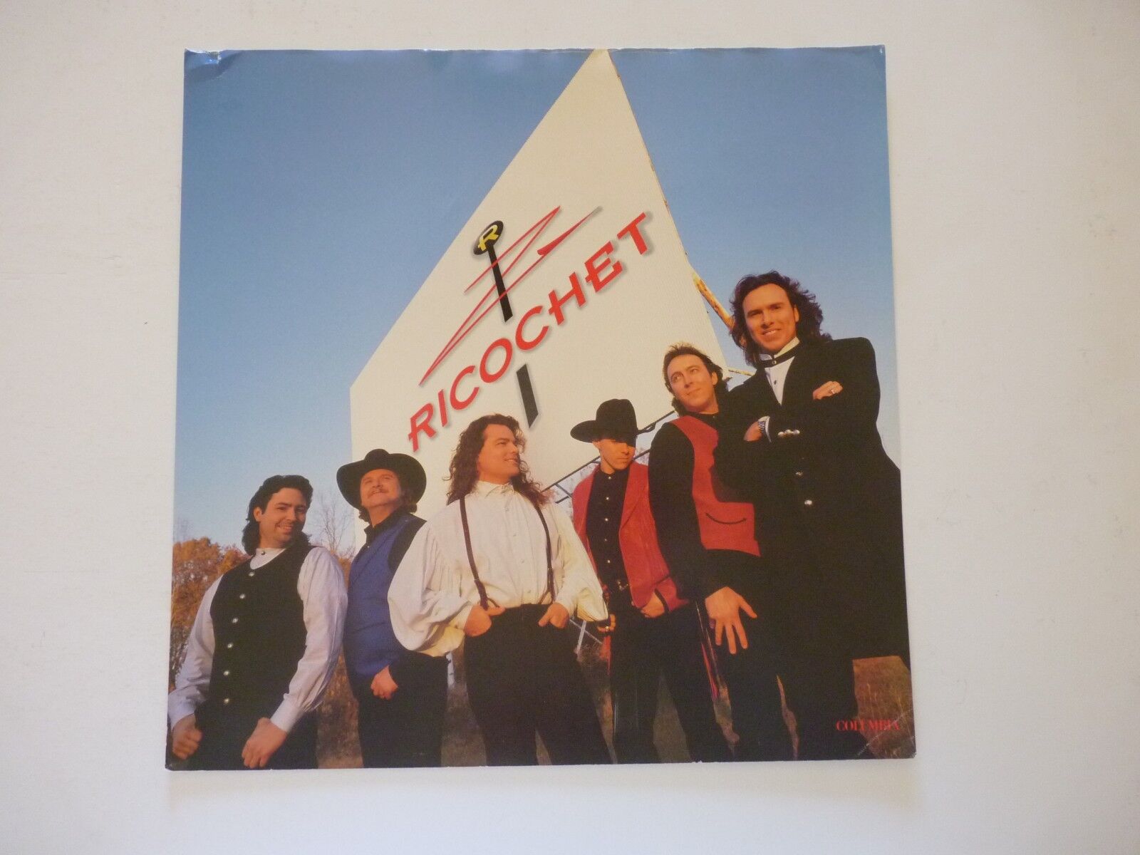 Ricochet 1996 LP Record Photo Poster painting Flat 12x12 Poster