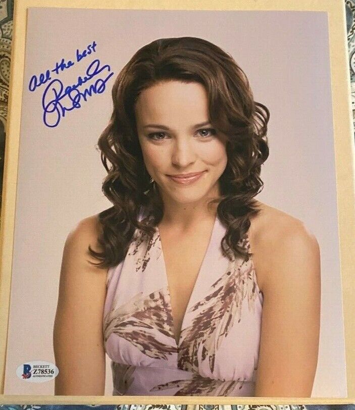 Rachel McAdams signed autographed 8x10 Photo Poster painting The Notebook Wedding Crashers COA