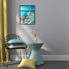 Diamond Painting-DIY Full Round Drill Beach Scenery