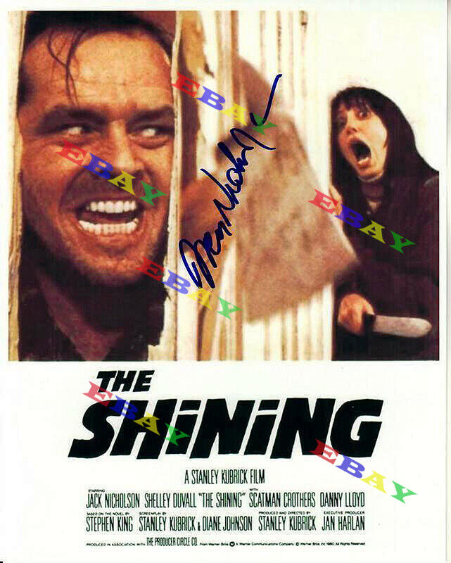 JACK NICHOLSON The Shinning Autographed Signed 8x10 Photo Poster painting REPRINT