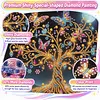 Moonlit Golden Butterfly Special Shaped 5D DIY Partial Drill Diamonds Dots Gem Art Kits 11.81 X11.81inch Diamond Dots Paintings Diamonds Paintings Gem Art for Adults Beginners Home Decor