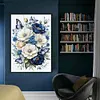 Flowers And Butterfly-14CT Stamped Cross Stitch 40*60cm/15.75*23.62in tapestrymarket