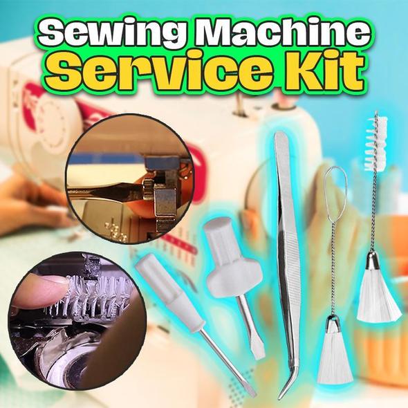 Sewing Machine Cleaning Kit, 8pcs Repair Machine Sewing Tools Includes  Tweezer Double Headed Lint Brush Different Size Screwdrivers and Seam  Rippers