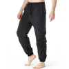 Men's Cotton and Linen Drawstring Jogging Casual Pants