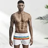 Gioiacombo&trade; Pantaloncini sportivi da spiaggia da uomo con stampa arcobaleno