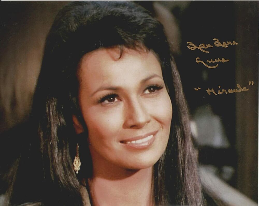 Barbara Luna Big Valley Original Autographed 8X10 Photo Poster painting signed @Hollywoodshow