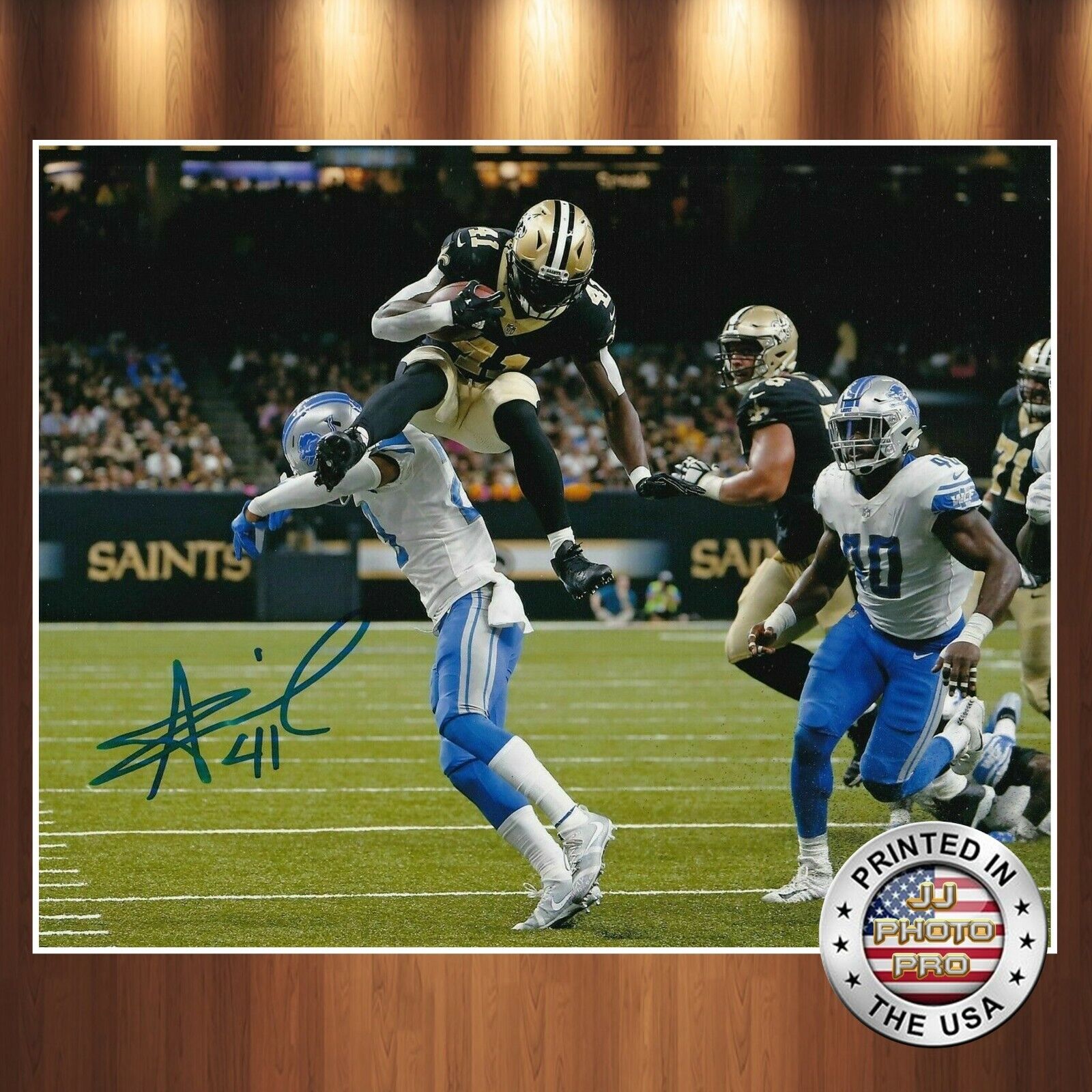 Alvin Kamara Autographed Signed 8x10 Photo Poster painting (Saints) REPRINT