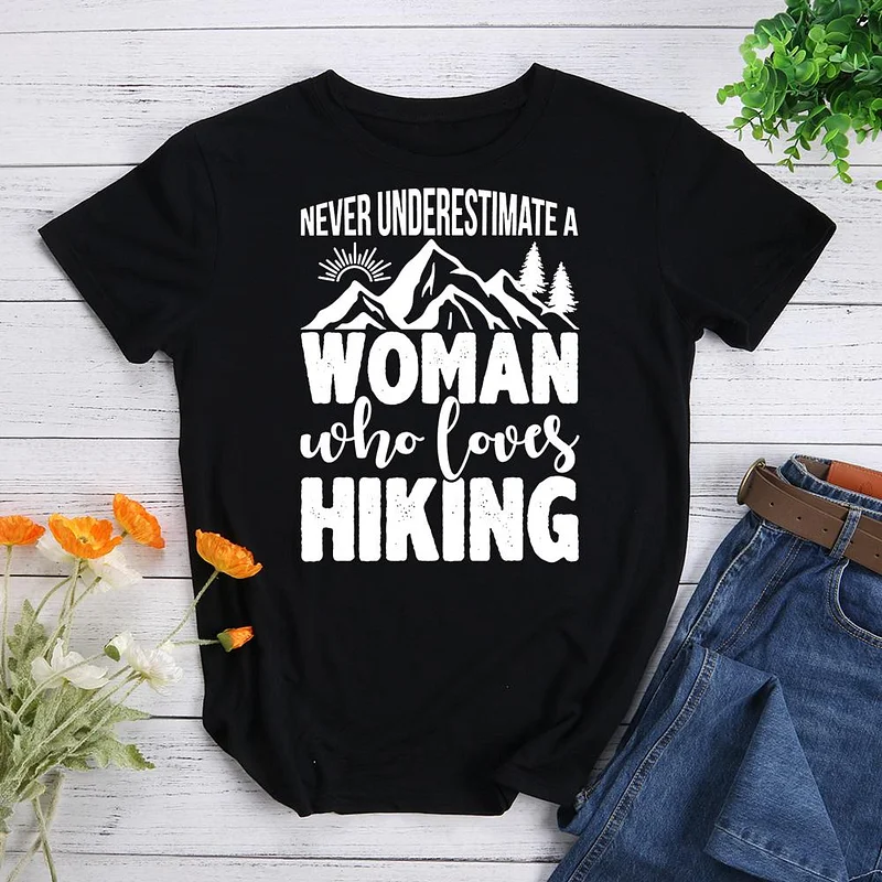 Hiking Shirt - Never underestimate an old man who loves hiking Grandfa -  Teelime