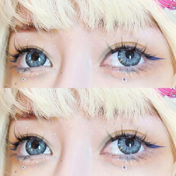 Mystery Gray Cosplay Contact Lenses Stylish With Styles 14.5mm
