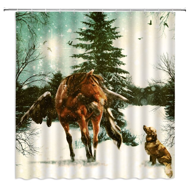 

Shower Curtain – Winter snow-180*180cm, 501 Original