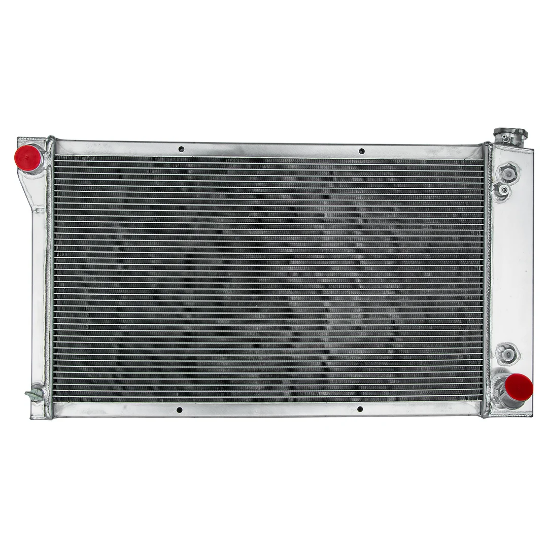 Alloyworks 3 Row Radiator For Chevy 1967-1972 C/K C10 C20 C30 GMC C2500 Truck 33-7/8" W X 19-1/4" H