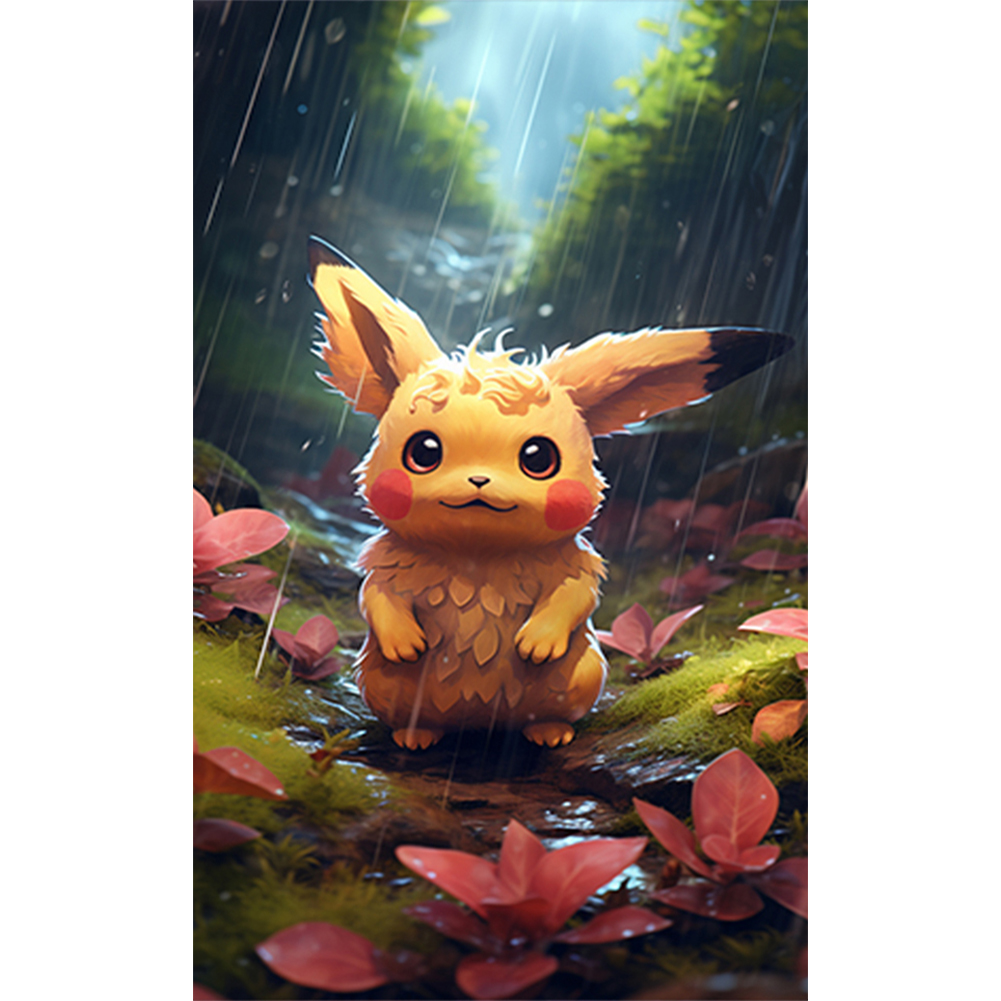 Pikachu-Paint by Numbers-40x65cm