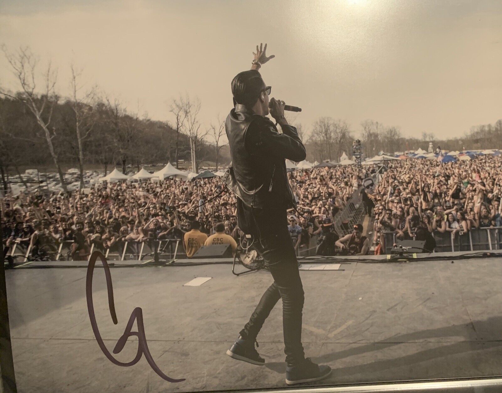 G Eazy Signed 11x14 Pic Photo Poster painting Auto