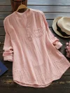 WOMEN FASHION LONG SLEEVE CASUAL BLOUSE