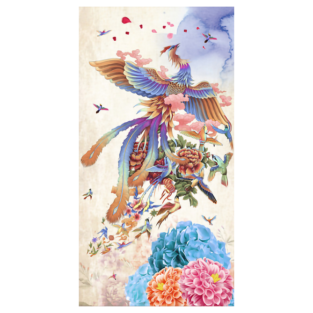 

Gu Feng Chaoyang - 11CT Stamped Cross Stitch - 40*77CM (Big Size), 501 Original