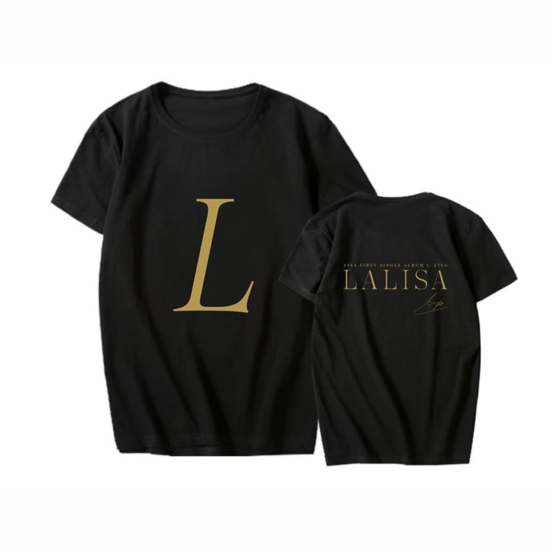 LISA SOLO Debut Album LALISA Summer T-shirt