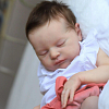 [New] 20" Lifelike Reborn Brown Hair Girl Baby Doll Named Riladar - RBBI-Myrebornbabydoll&reg; Myrebornbabydoll&reg;