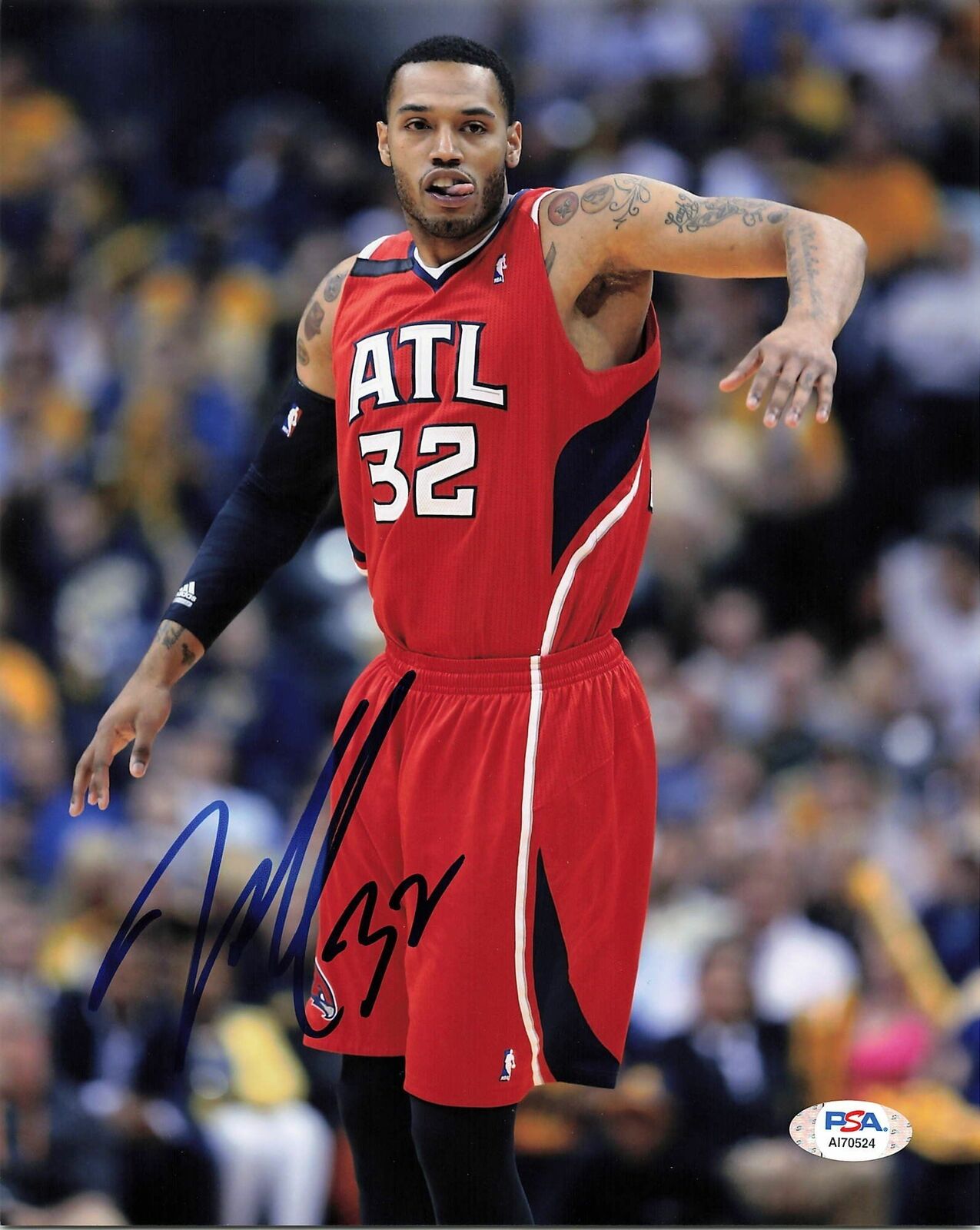 MIKE SCOTT signed 8x10 Photo Poster painting PSA/DNA Atlanta Hawks Autographed