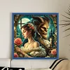 Beauty And Beast-18CT Stamped Cross Stitch 50*50cm/19.69*19.69in tapestrymarket