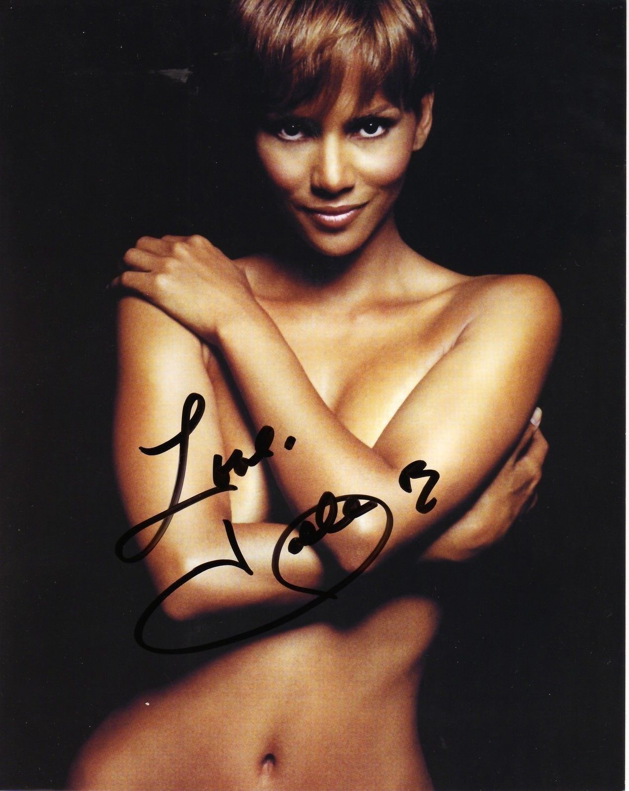 HALLE BERRY AUTOGRAPH SIGNED PP Photo Poster painting POSTER