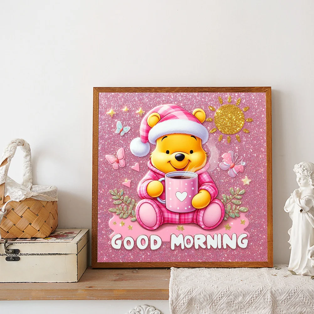 Diamond Painting - Full Round Drill - Winnie the Pooh(Canvas|40*40cm)