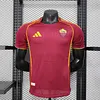 Joyfball 2025/2026 Player Version Roma Home Football Jersey 1:1 Thai Quality（The player version jersey is a bit tight, please pay attention to the size selection）