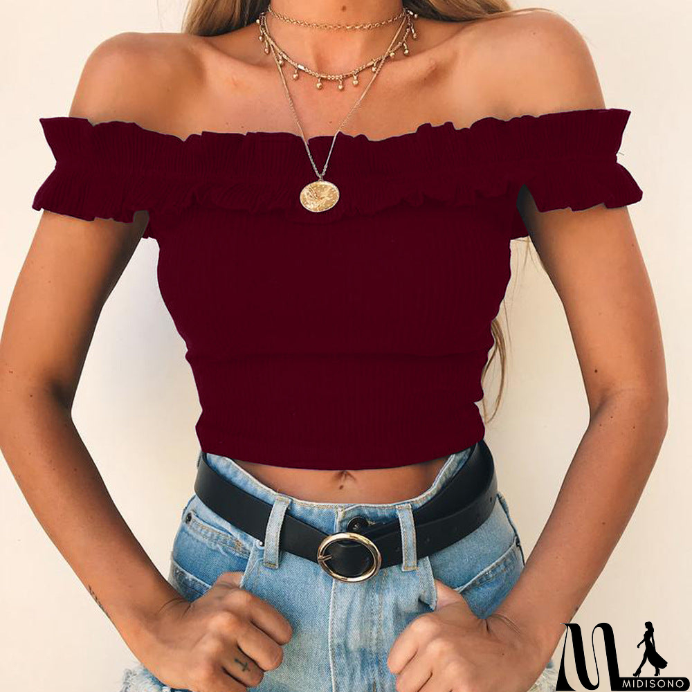 MidiSono - Sexy Women Sleeveless Top