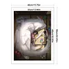 uk.everydayedeals (Limited Stock)Cross Stitch - 11ct Stamped - fille (40*56cm)
