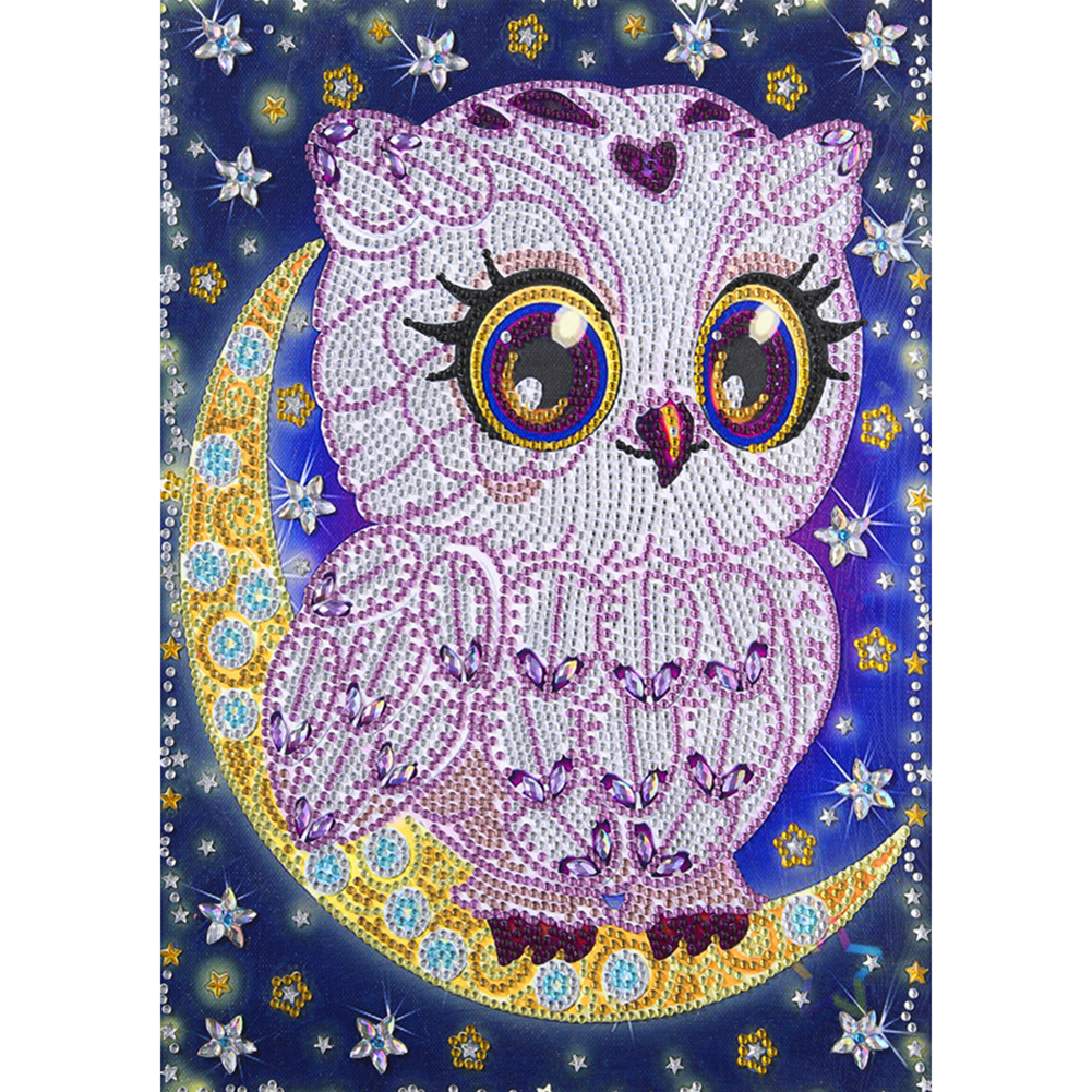 

Owl - Special Shaped Diamond Painting - 30*40CM, 501 Original