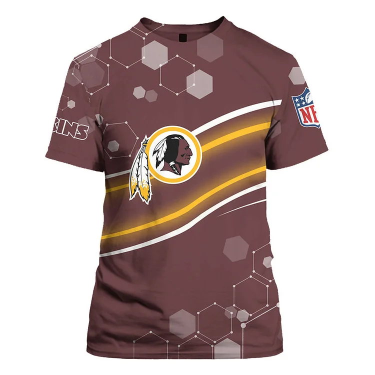 Washington Commanders All Over Print T-Shirt