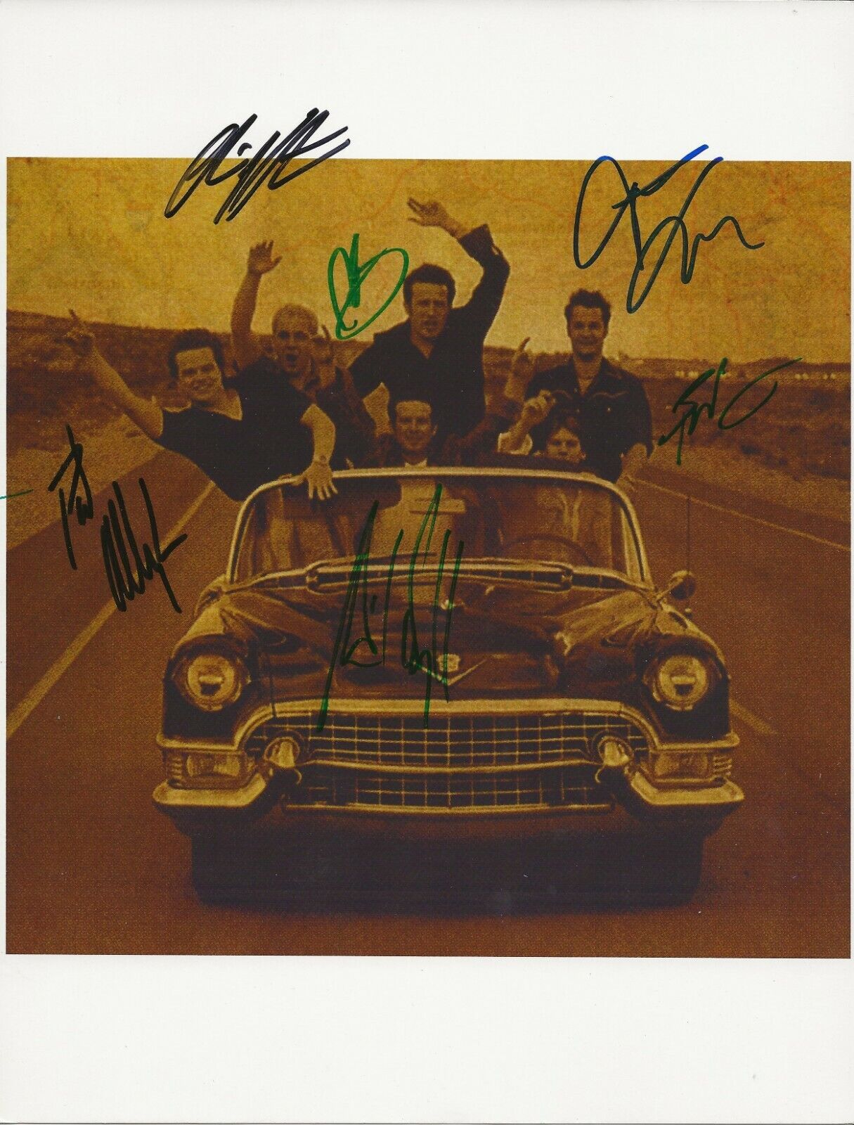 Emerson Drive country band REAL hand SIGNED 8.5x11 Photo Poster painting COA by all