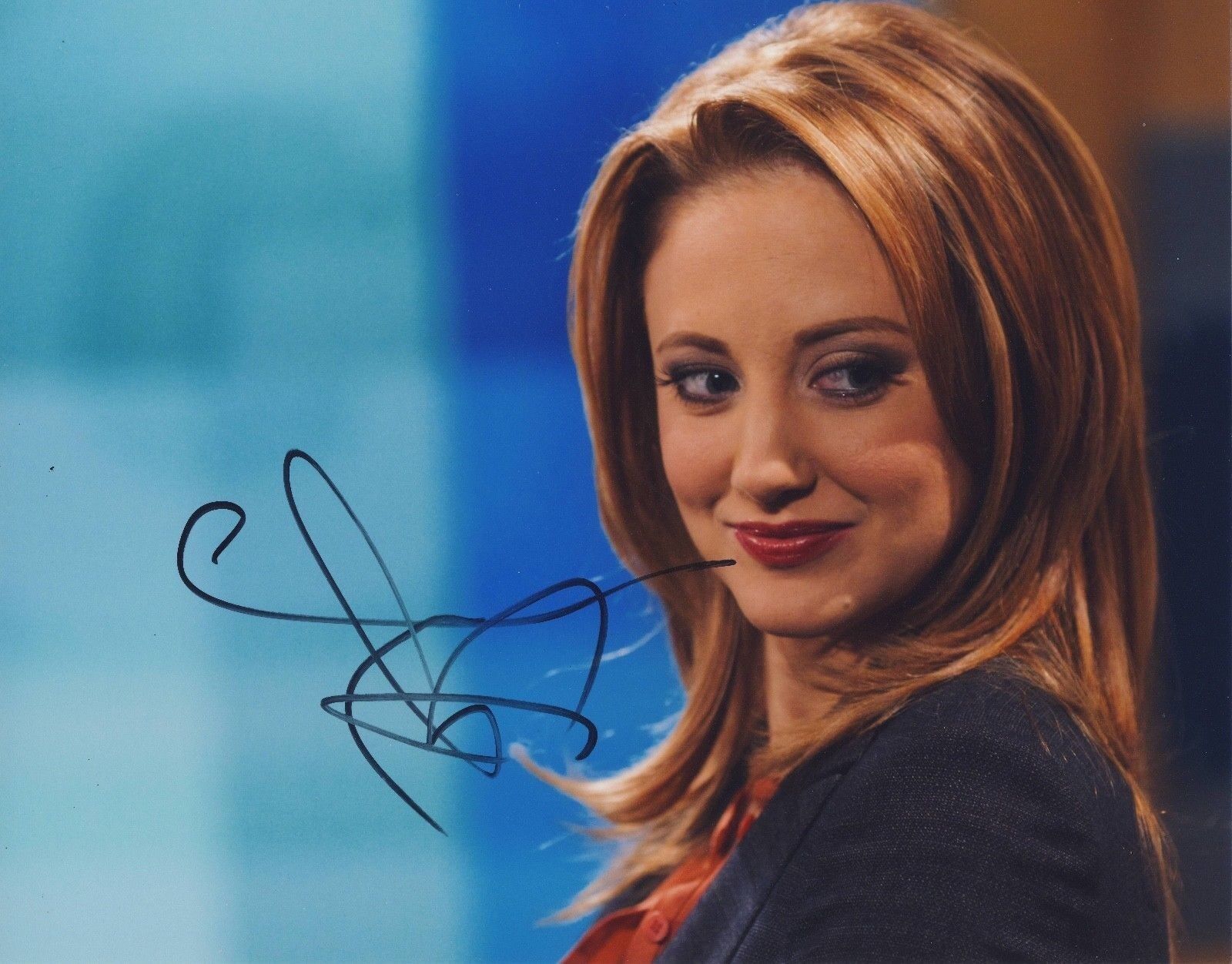 Andrea Riseborough Autograph Signed 8x10 Photo Poster painting AFTAL [A0373]