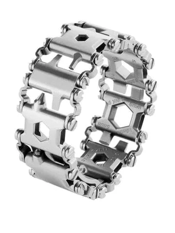 pornhint Pornhint 29 in 1 Multifunction Bracelet Tread Bracelet Stainless Steel Bolt Driver Tool Kit Friendly Wearable Bike Pesca Multitool Tool