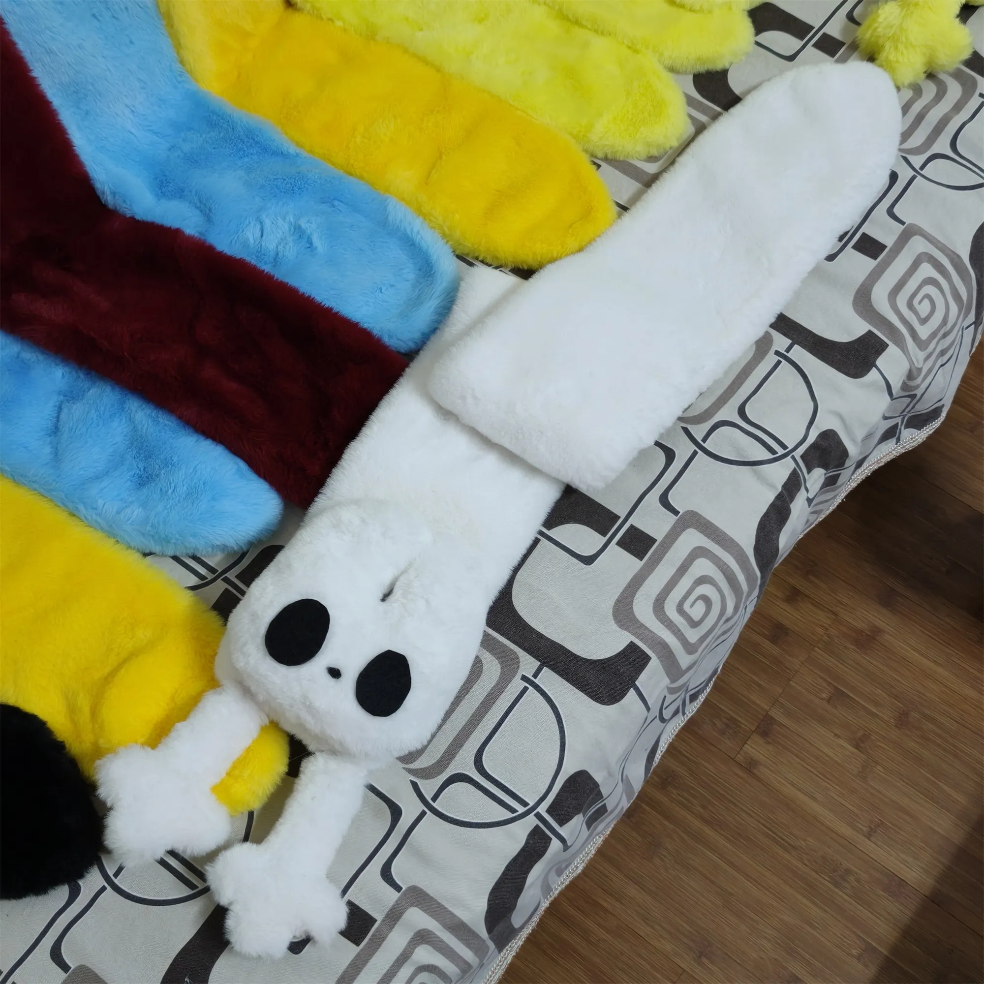 Rain World Slugcat Survivor Rabbit Fur Scarf Length 90cm/150cm 
