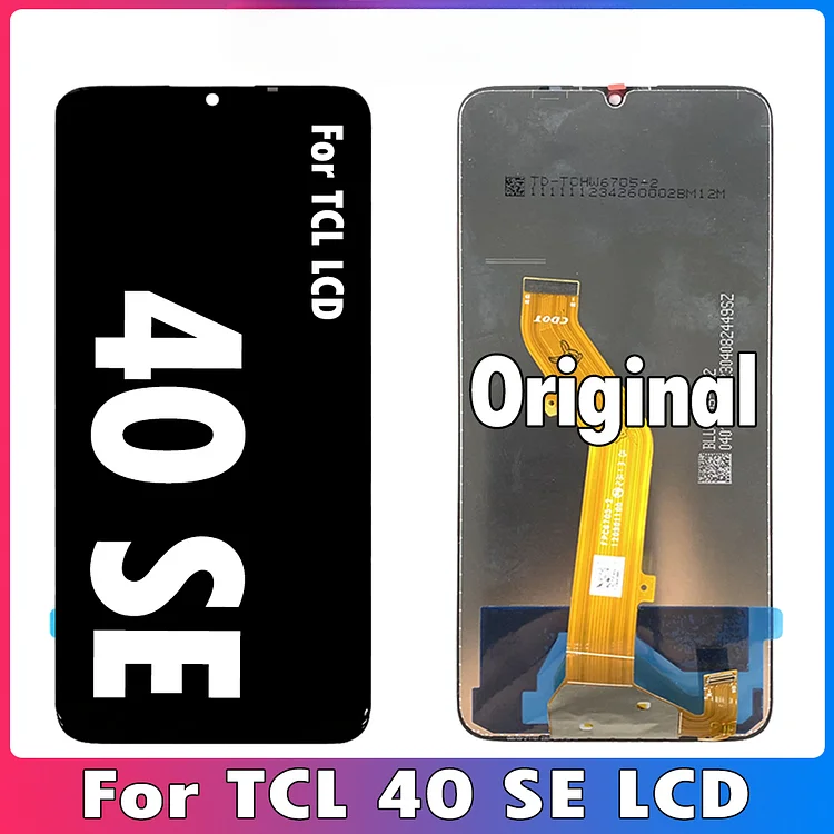 Original 6.75" For TCL 40SE 40 SE LCD T610 T610K T610P Display Touch Screen Digitizer Assembly For TCL 40 SE Replacement Parts