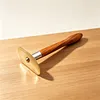 Brass Tai Chi Guasha Board for Acupressure Skin Lifting Stress Reliving