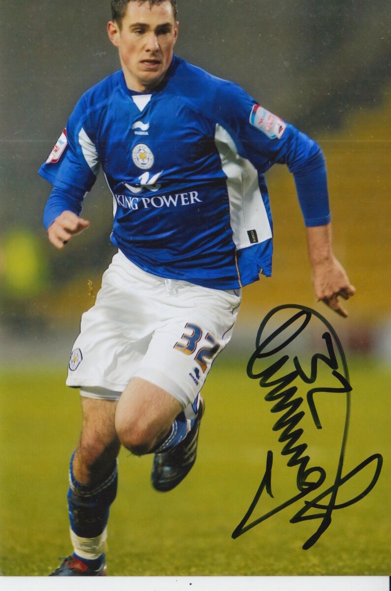 LEICESTER CITY HAND SIGNED GREG CUNNINGHAM 6X4 Photo Poster painting.