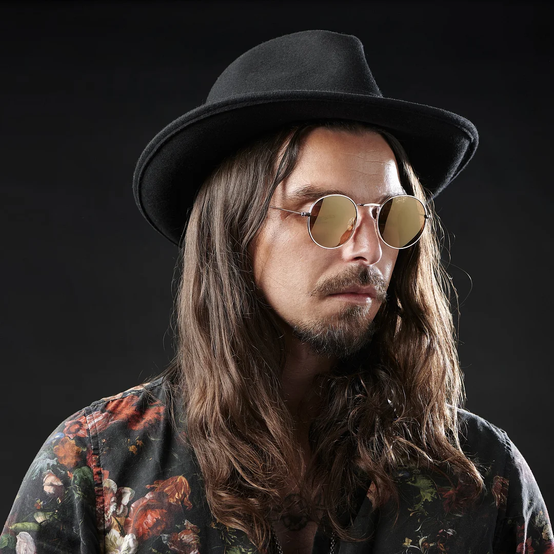 FIDO | TRUE BROWN WOOL FEDORA HAT WITH BAND