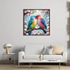Parrot On The Branch - 11CT Counted Cross Stitch - 40*40cm - Bird