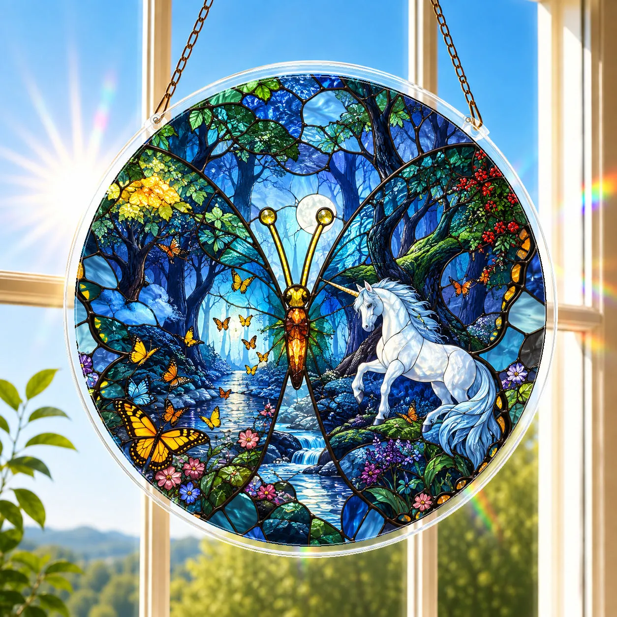 Watch it come alive in sunlight