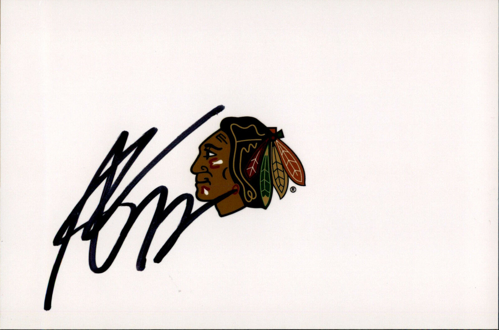 Alec Regula SIGNED autographed 4x6 Photo Poster painting CHICAGO BLACKHAWKS