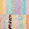 Macarone Solid Matte Colors Glass Beads DIY Jewelry Accessories