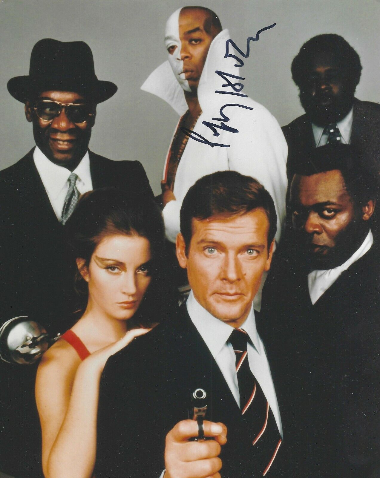 GEOFFREY HOLDER SIGNED 007 JAMES BOND 8x10 Photo Poster painting 2 UACC & AFTAL RD AUTOGRAPH