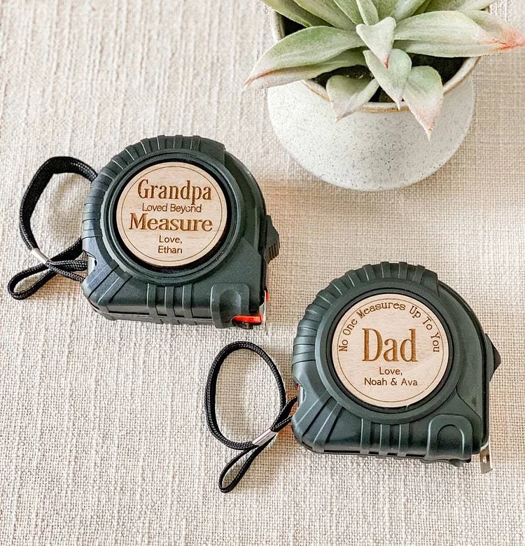 No One Measures Up Personalized Tape Measure, gift for dad, grandpa, family gift, father's day gift