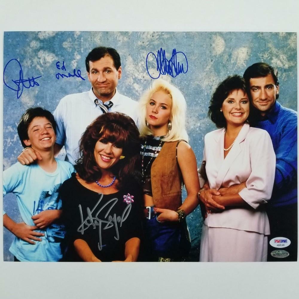 Married With Children Cast signed 11x14 Photo Poster painting #5 O'Neill Sagal Applegate B ~ PSA