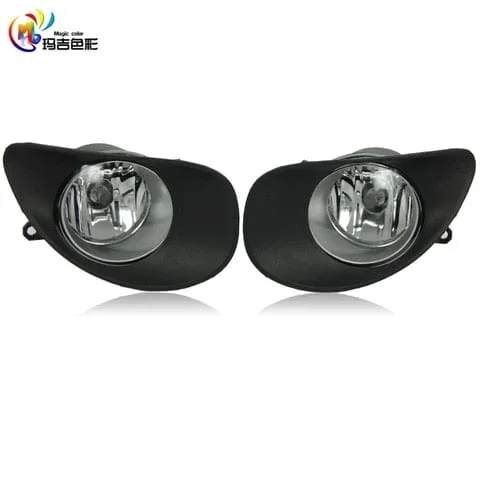 pornhint Pornhint M&C Fog Light For Toyota Yaris 2006 2007 2008 Car Hologen Front Driving Bumper Light Auto Fog Lamp Car Assembly
