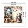 【Limited Stock Sale】Halloween Witch-11CT Stamped Cross Stitch 50*50cm/19.69*19.69in